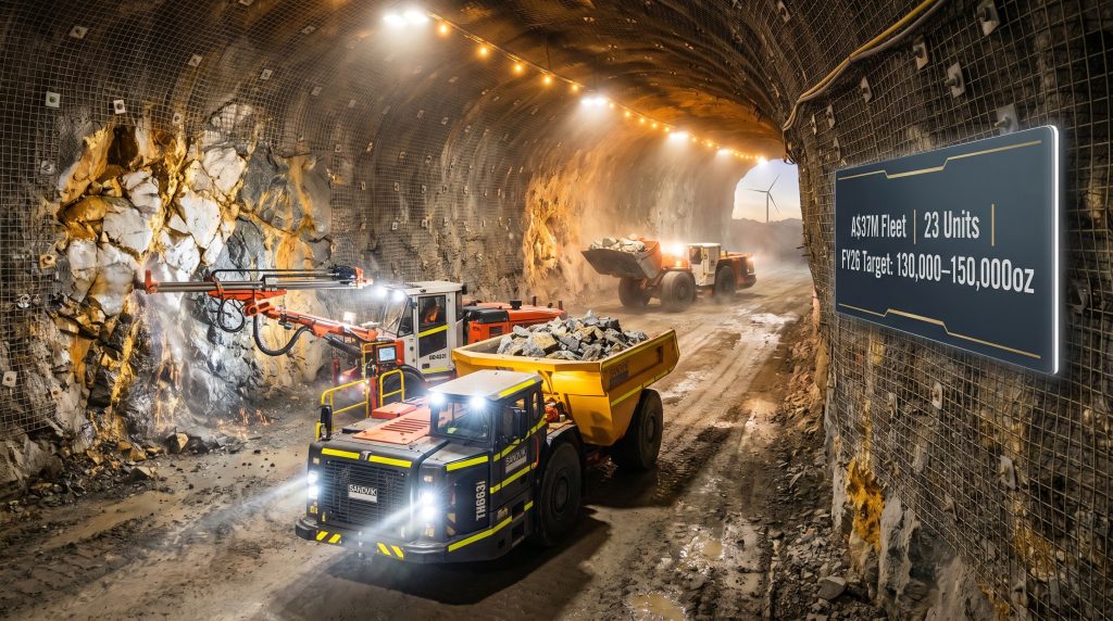 Barminco chooses Sandvik for Bellevue Gold fleet