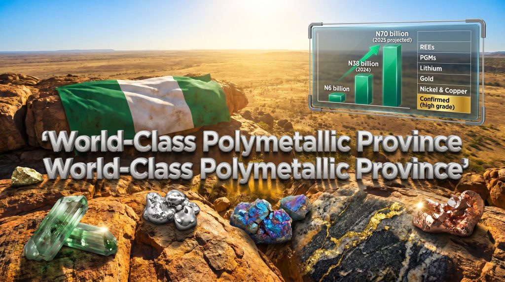Nigeria rare earth discovery in Kaduna minerals graphic