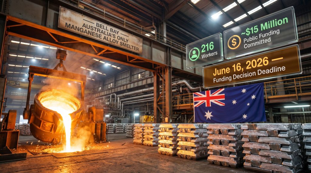 Liberty Bell Bay smelter funding crisis update