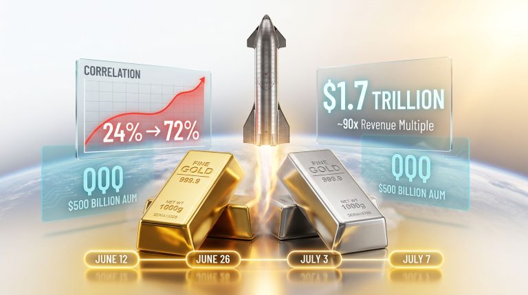 SpaceX IPO impact on gold and silver trends