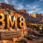 Battery Age Minerals Ltd-BM8-BM8 priority exploration targets in canyon