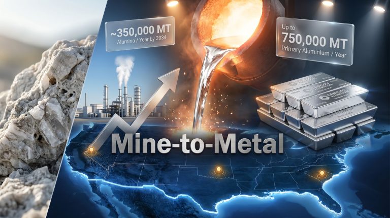Brimstone and Century Aluminum US aluminium supply chain graphic