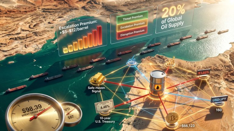 oil jumps on Mideast missiles infographic map