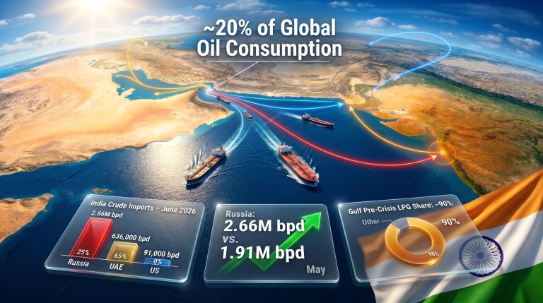 India boosts Russian and UAE oil purchases map