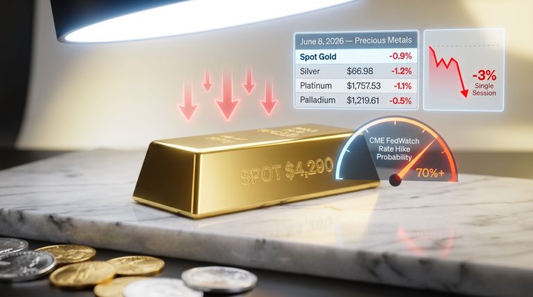 gold falls to 2-month low on strong US jobs data chart