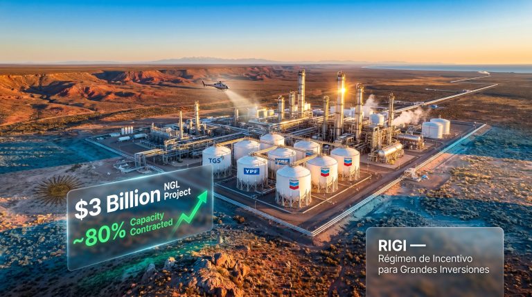 Chevron joins YPF and Pluspetrol in backing Vaca Muerta NGL project facility￼