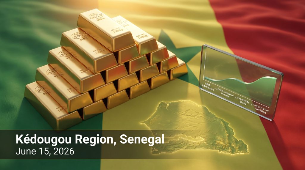 Fortuna Diamba Sud Gold Project environmental approval in Senegal illustration