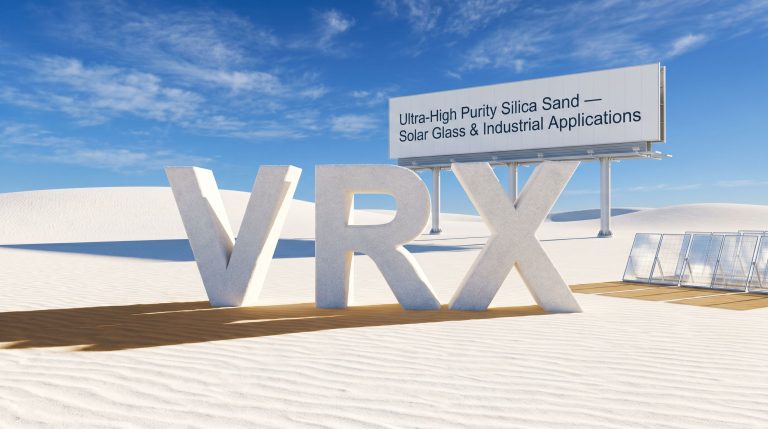 VRX Silica Ltd-VRX-VRX ultra-high purity silica sand billboard