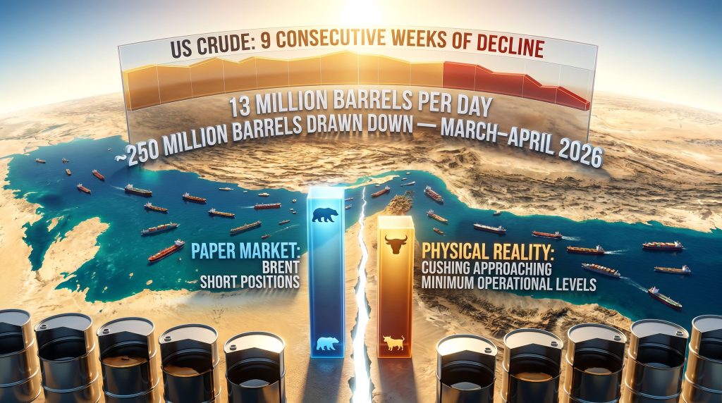 Traders shorting oil as if the Hormuz crisis is over infographic