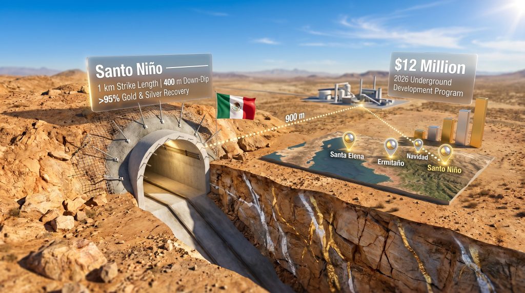 First Majestic permits to develop Santo Niño and Navidad in Mexico infographic