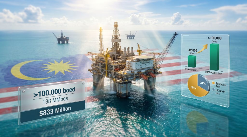 EnQuest acquires Malaysia offshore interests infographic