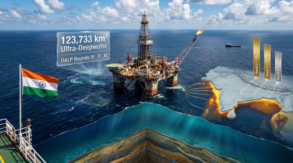 India extends bidding deadline for deepwater oil and gas blocks rig
