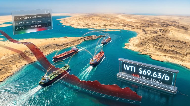 oil falls below $70 as Hormuz traffic returns, tankers transit strait