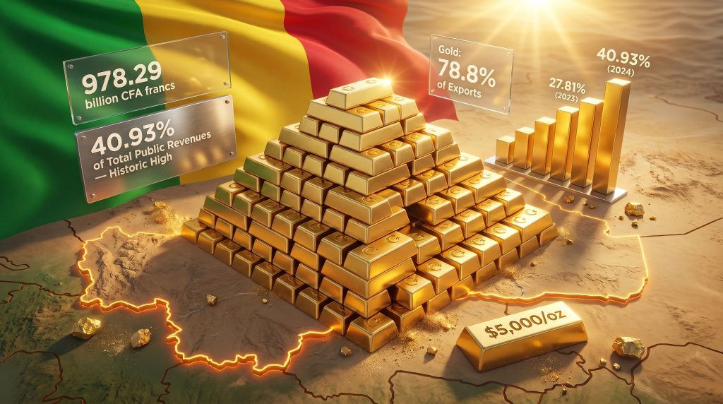 Mali mining revenues record driven by gold