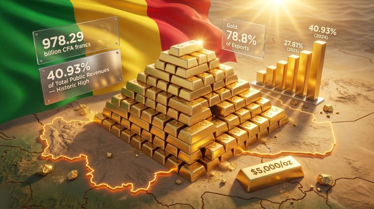 Mali mining revenues record driven by gold