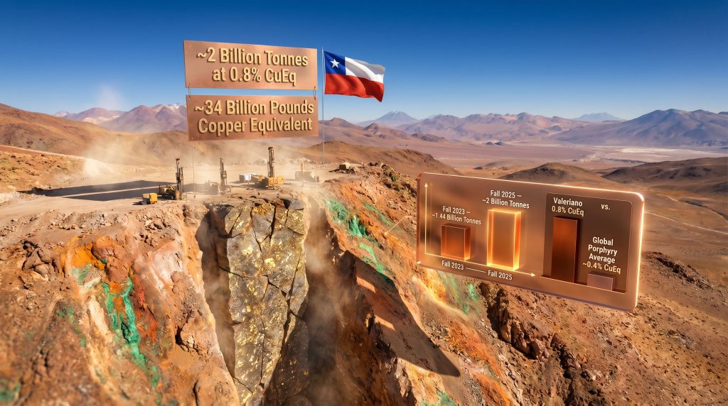 ATEX Resources Valeriano copper gold discovery infographic