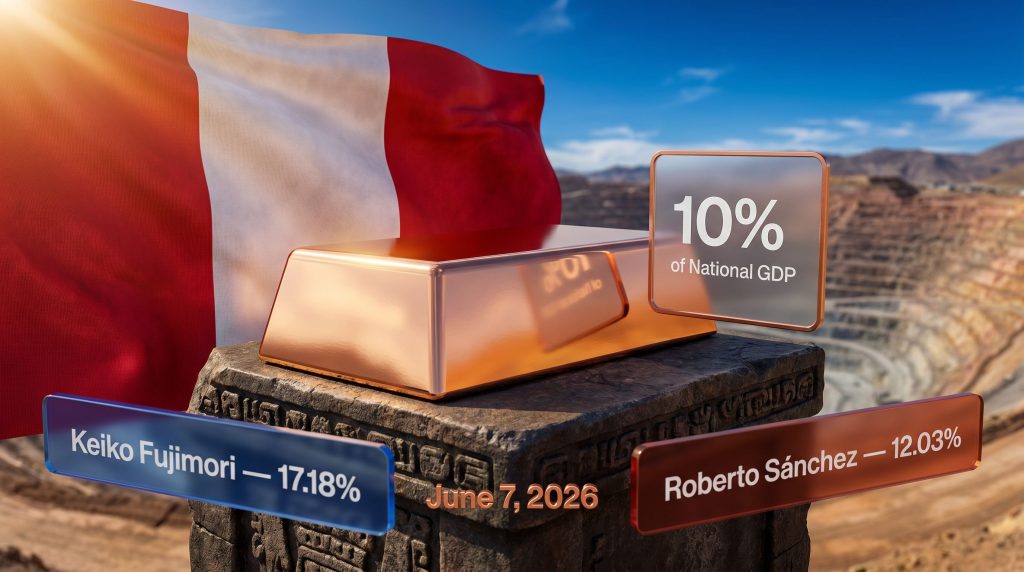 Roberto Sanchez Peru presidential runoff election graphic
