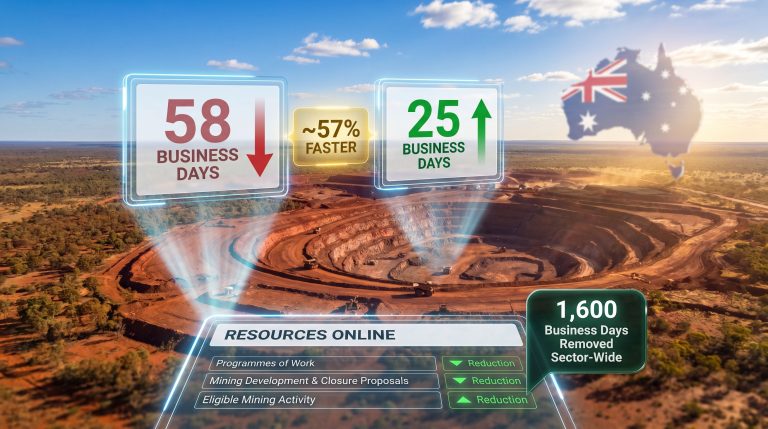 WA digital mining approvals cut processing times