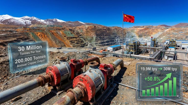 Weir WARMAN pumps Xizang copper mine expansion in China infographic