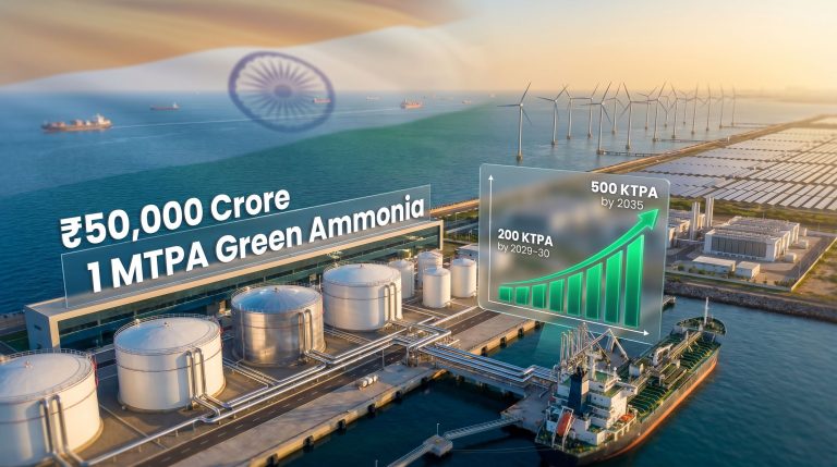 AM Green VOC Port green ammonia hub in Tuticorin