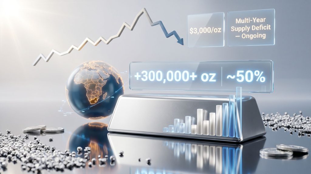 platinum ETF investment demand and price rise chart