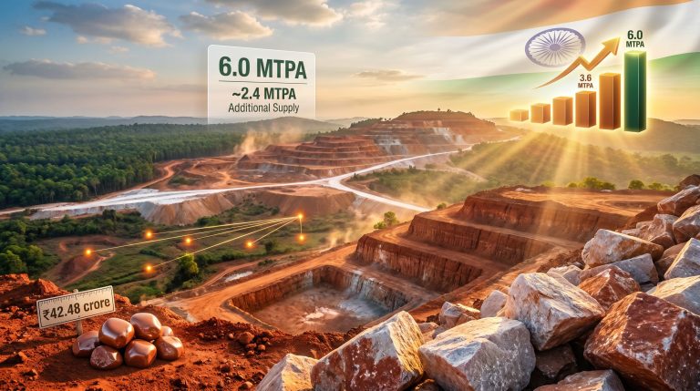 Kodingamali bauxite mine expansion production increase infographic