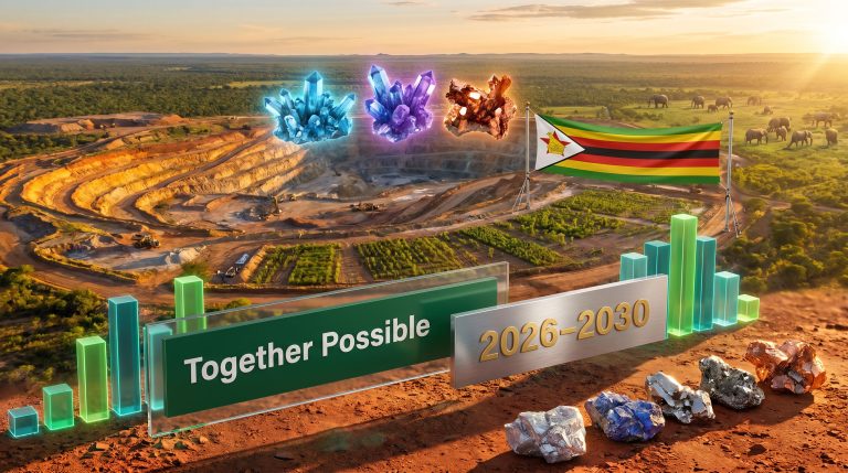WWF Zimbabwe responsible mining initiative at open-pit mine