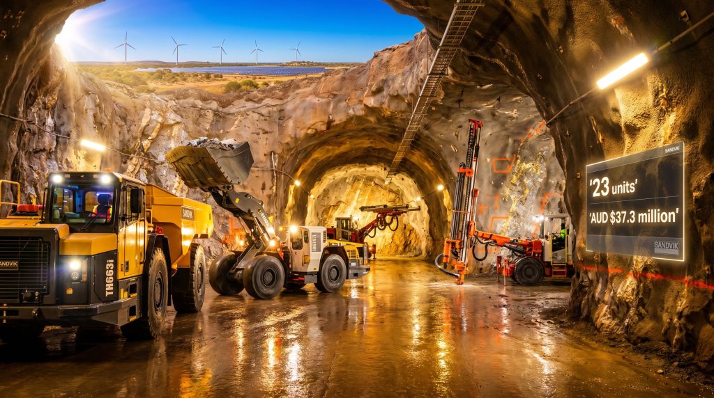 Barminco selects Sandvik for Bellevue gold project equipment