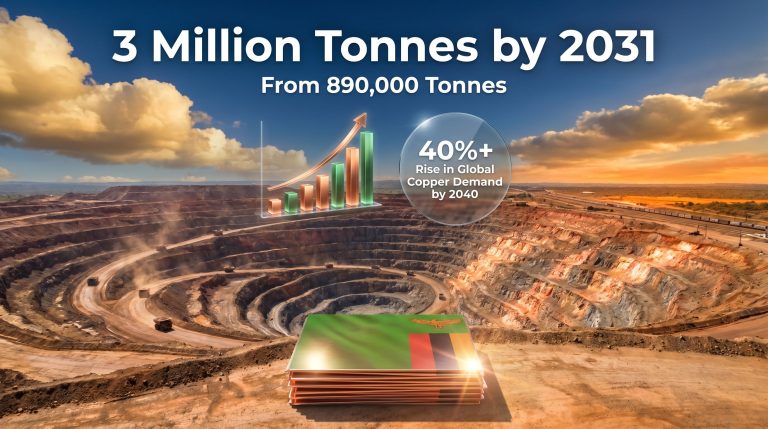 Zambia copper ambitions drive mining growth