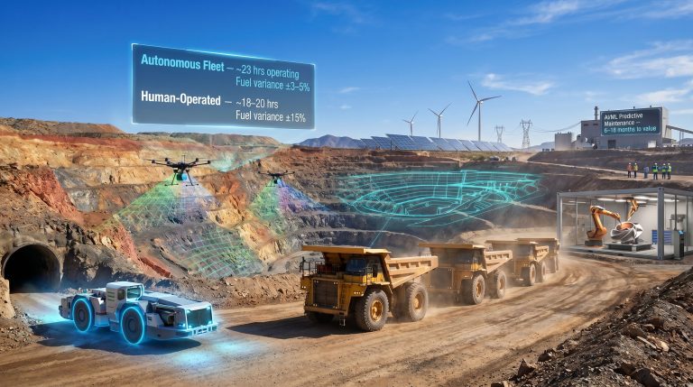 Latest technological innovations in mining operations