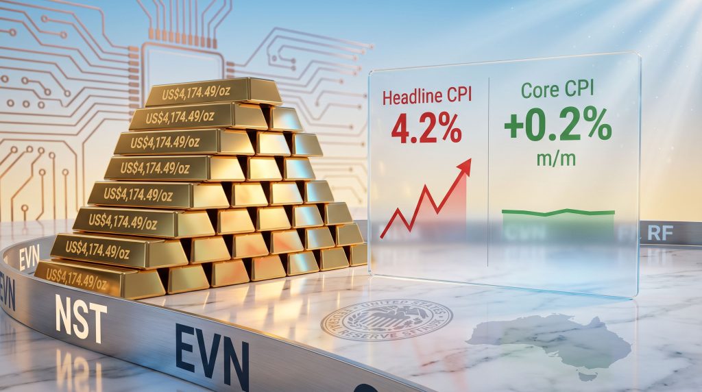 US CPI and ASX gold and tech reaction