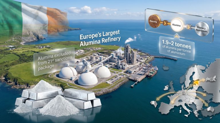 Estonia calls to halt EU alumina exports to Russia infographic