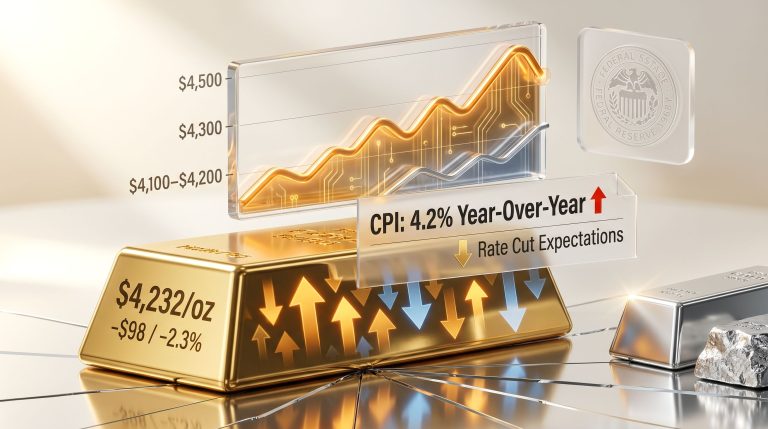 Gold pulls back as inflation pressure reprices the Fed path