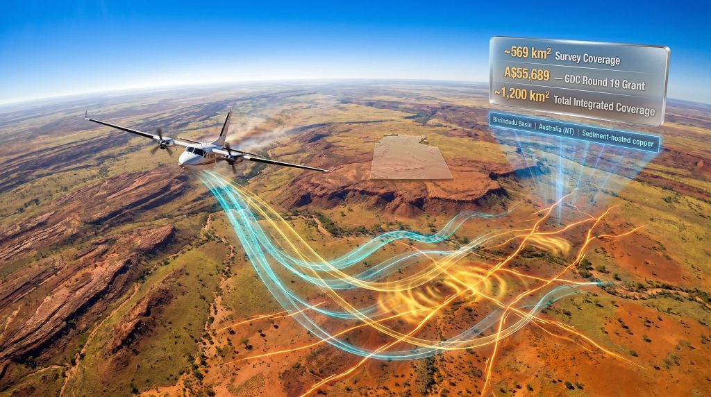 Westar Bunda Creek aeromagnetic survey funding aerial mapping
