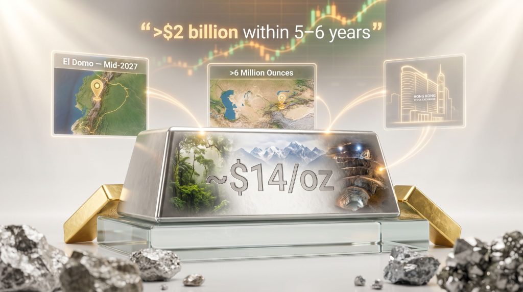 Silvercorp undervalued expansion beyond China growth projection