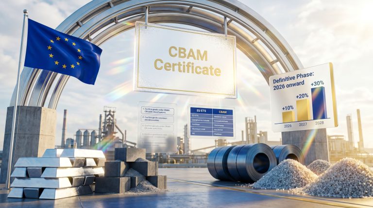 CBAM certificate assessments for EU industrial imports