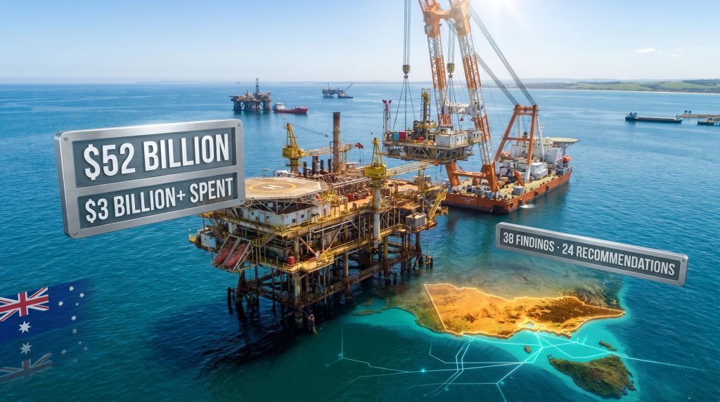 Bass Strait oil and gas decommissioning funding offshore platform costs