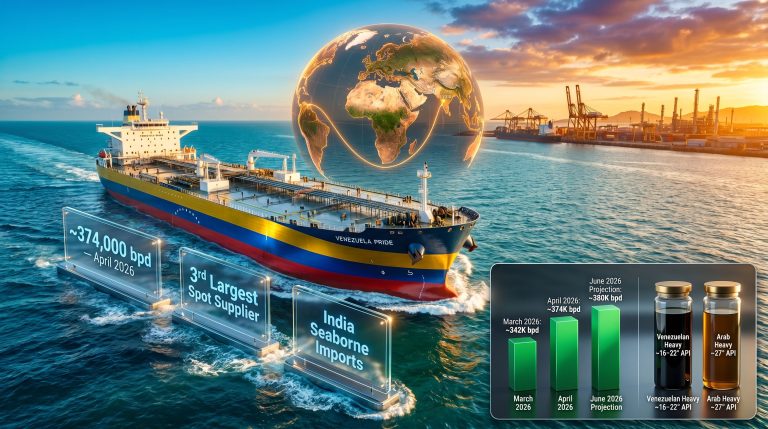 Venezuela oil exports to India surge