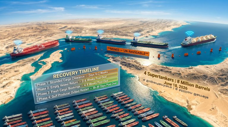 Strait of Hormuz shipping activity accelerates infographic
