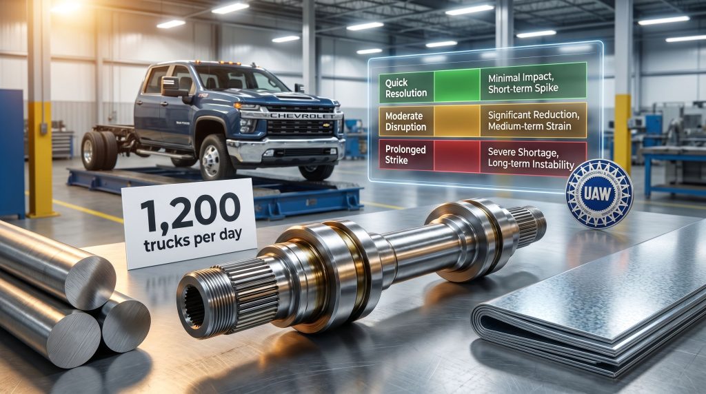 American Axle UAW strike and automotive steel demand impact