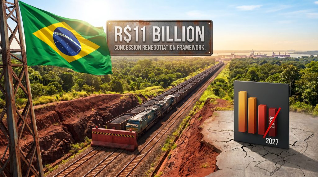 Vale and the government standoff stalls railway agenda in Brazil railway dispute graphic