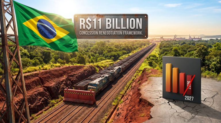 Vale and the government standoff stalls railway agenda in Brazil railway dispute graphic