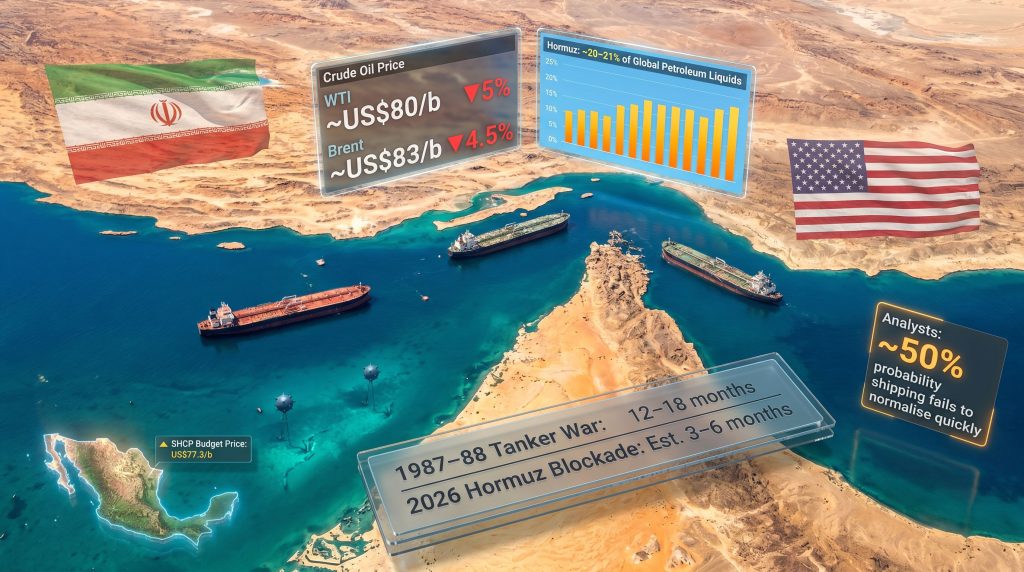 reopening of the Strait of Hormuz impact map