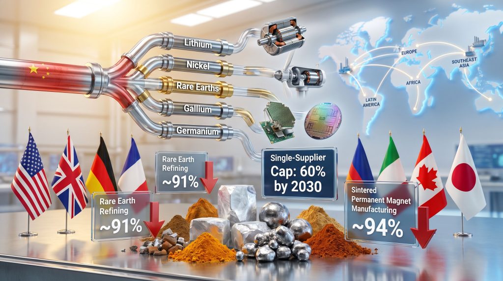 G7 critical minerals alliance against China supply chain shift