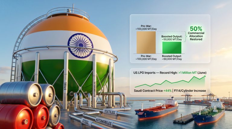 India raises LPG supplies to industries infographic