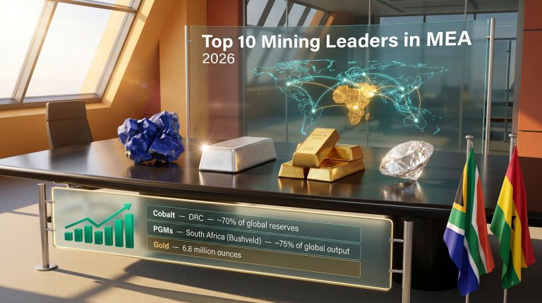 Top 10 mining leaders in MEA showcase