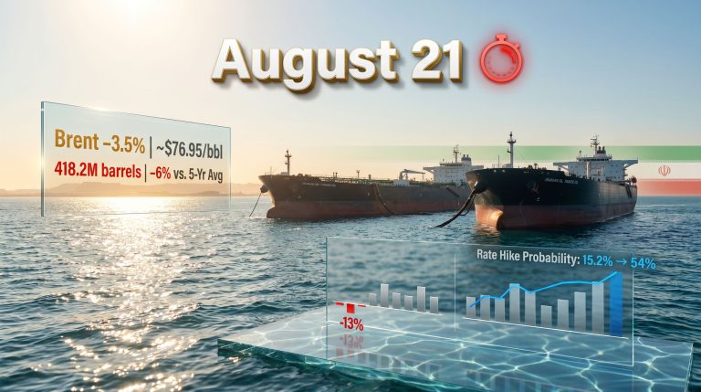 Iran 60-day oil license August 21 catalyst