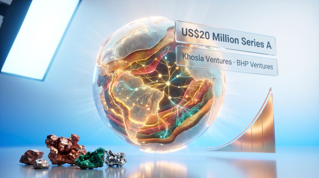 Terra AI mineral discovery funding Series A growth