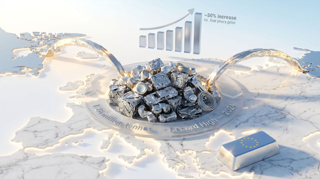 Europe aluminium scrap exports hit record high