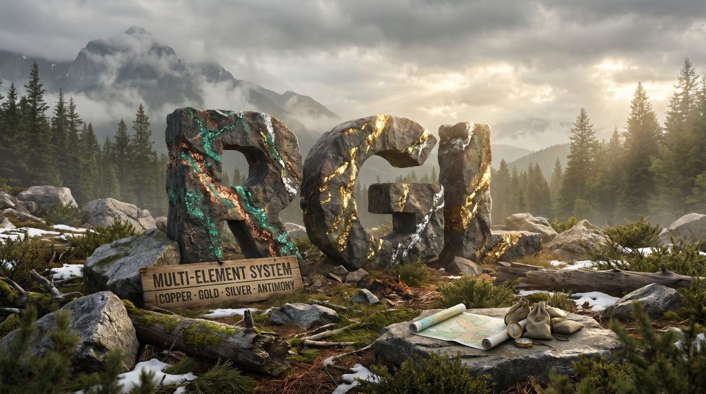 Riversgold Ltd-RGL-RGI multi-element mineral discovery landscape